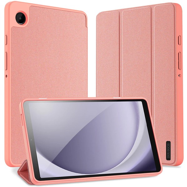 HüLle FüR Galaxy Tab A9 Dux Ducis Case Cover Futeral Tasche SchutzhüLle Rosa-image