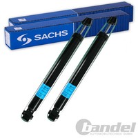 2X Sachs Gasdruck StossdÄMpfer Hinten FüR VW Polo 9N 6R Skoda Fabia Seat Ibiza