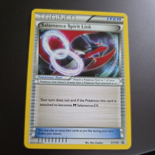 Pokemon TCG Salamence Spirit Link Trainer-Item XY172 ENG 2016