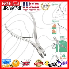 Stainless Steel Cuticle Trimmer with Sharp Blades for Nail Perfection