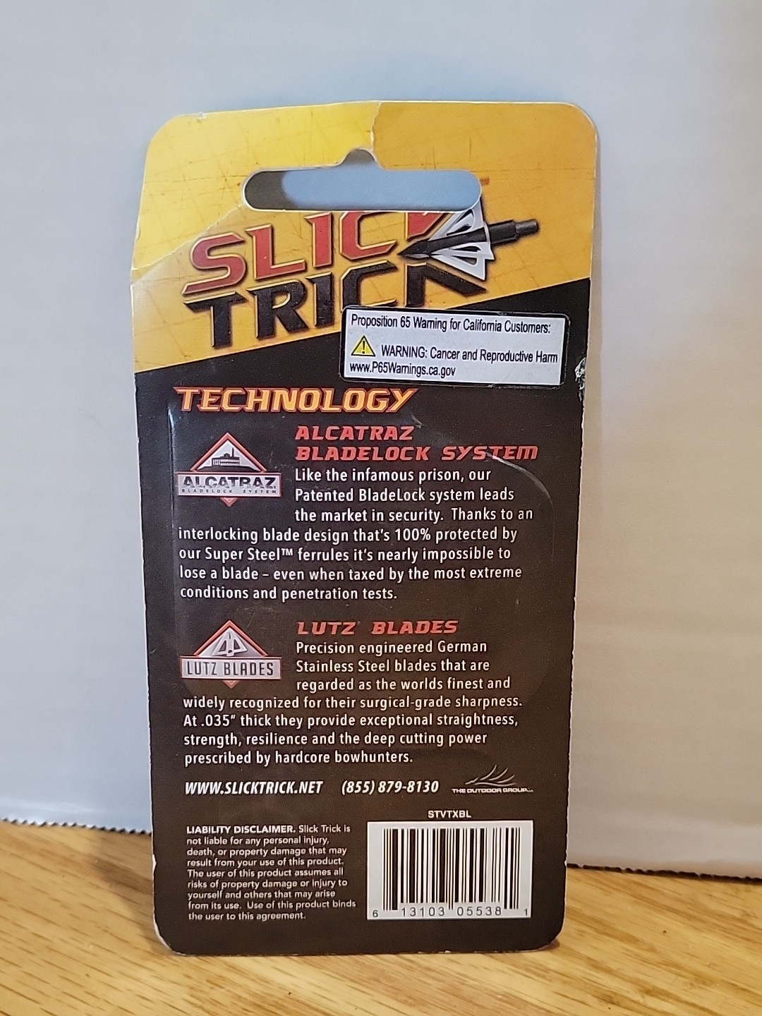 Slick Trick Broadhead ViperTrick Replacement Blades 100/125 Grain 4 Pack 05538