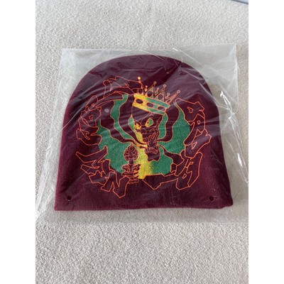Supreme New World Order Skullcap Beanie - Cardinal Red - NEW | eBay