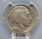 1914 "S" Indian Head BUFFALO Nickel 5c PCGS AU58 #943 About Uncirculated ECC&C