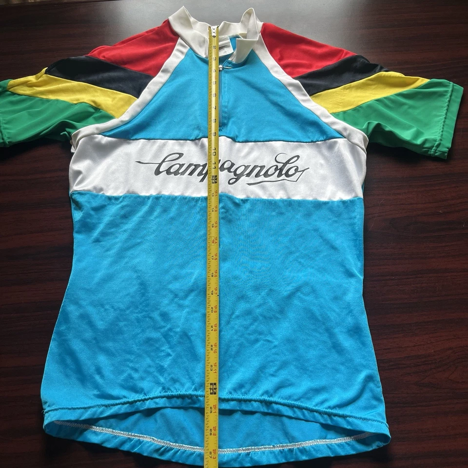 Camiseta deportiva de ciclismo Campagnolo vintage años 80 talla grande rara Foto 4 de 4