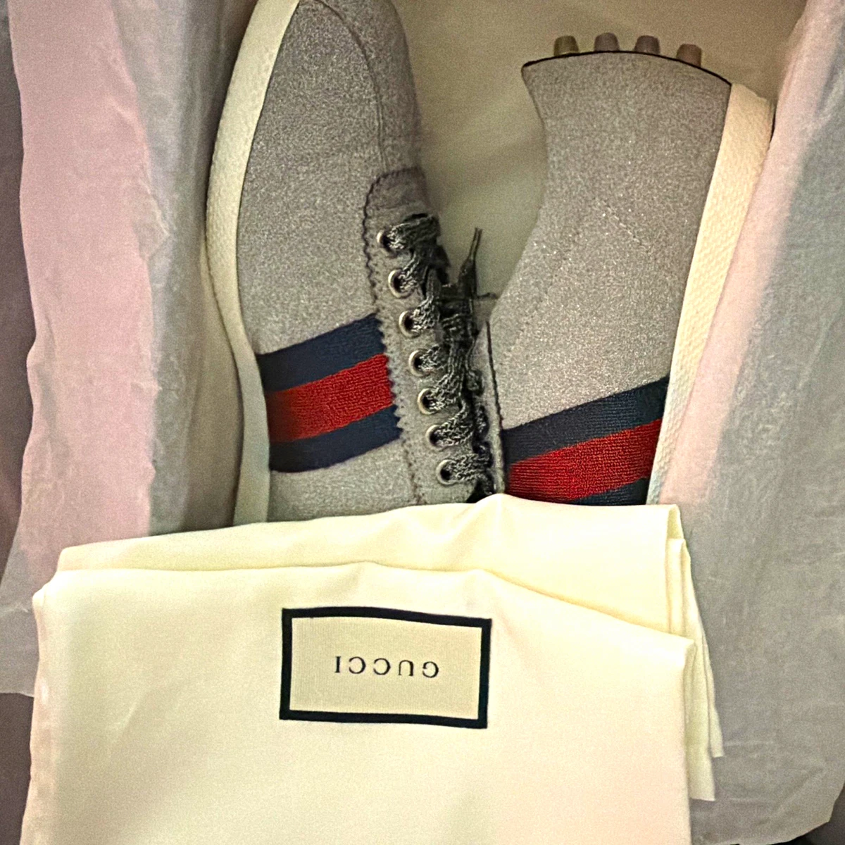 Gucci Blue Rubber Casual Shoes for Men for sale | eBay