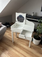 Weißer Schminktisch mit Spiegel Schublade & Ablage Kosmetik/Make Up