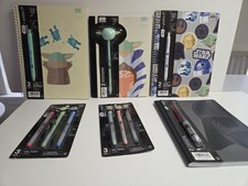 Yoobi star wars notebooks 3pack gel pens new 6pcs