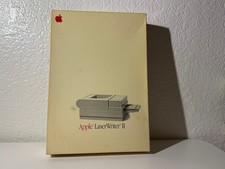 Apple LaserWriter II IINT IINTX Owner  s Guide Manuals Disks Box Vintage Apple