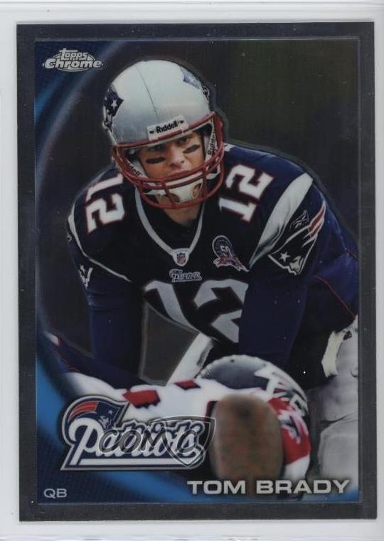 2010 Topps Chrome Tom Brady #C80 17hv