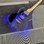 Acrylic Electric Guitar Genuine Rosewood FB Maple NecK Blue Light Golden Part — photo 3