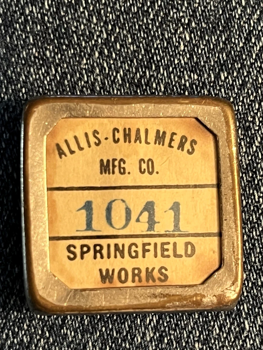 Patch Brodé Vintage Allis Chalmers Milwaukee Wisconsin - À Coudre