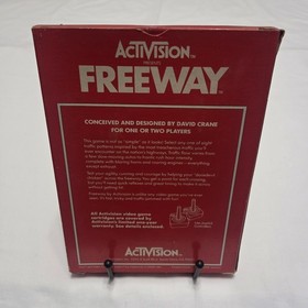 Freeway (Atari 2600, 1981) Complete In Box CIB w/ Manual & Paperwork