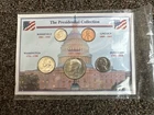 1964 Presidential Collection Set Of 5 Coins, Silver Half, Quarter & Dime