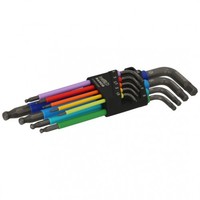 Bahco Winkelschraubendreher-Satz, Metrisch 1.5 - 10 Mm, 9-Tlg.