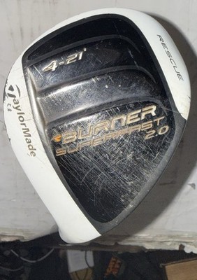 Taylormade Burner Superfast 2.0 Rescue 21° 4H Hybrid R-Flex Graphite Mens RH 38 