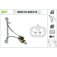 Valeo 850318 Fensterheber FüR Peugeot 306 7B N3 N5 7E 7A 7C