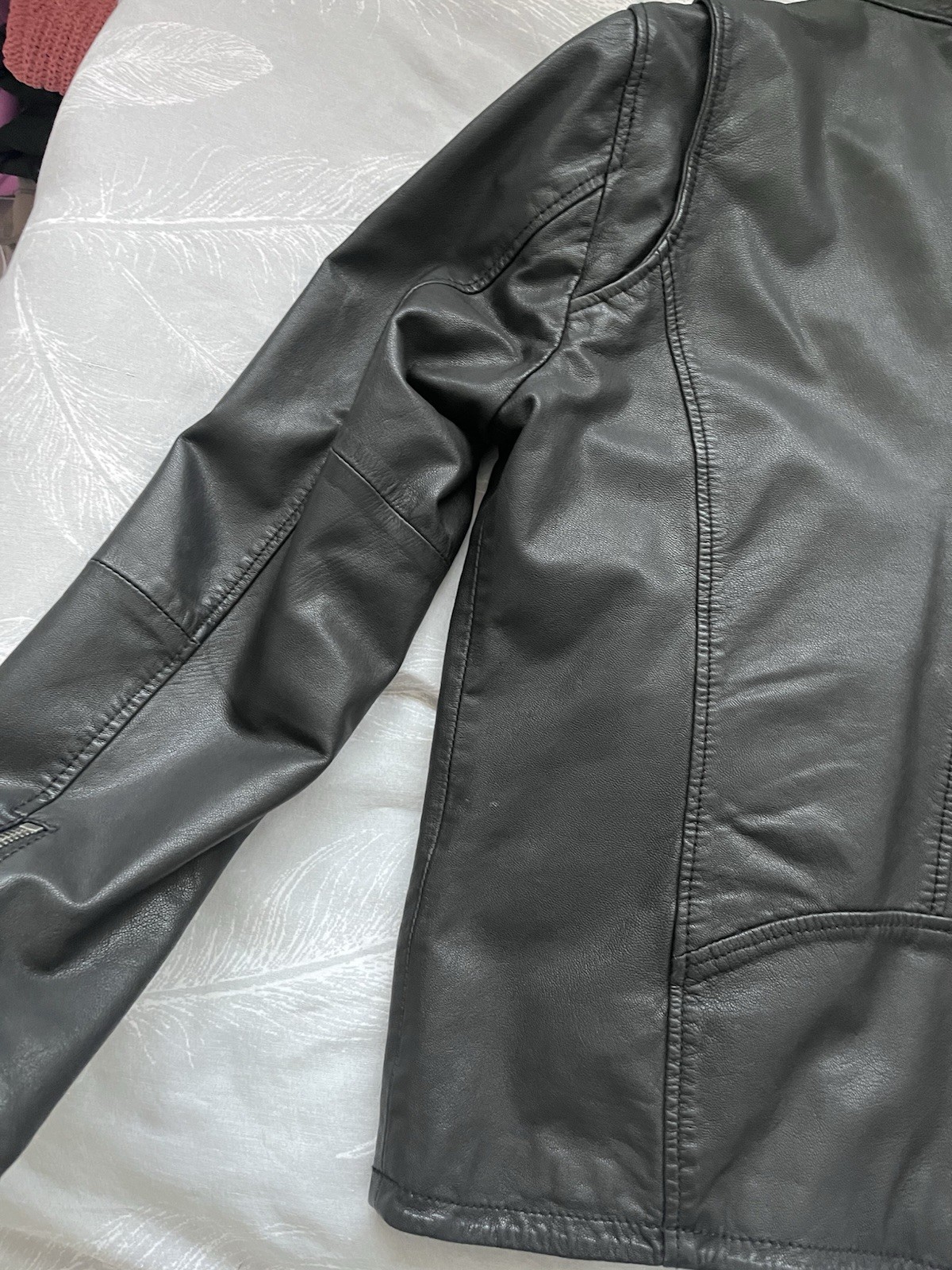 SuperDry Real Leather Men’s Jacket Large image 10