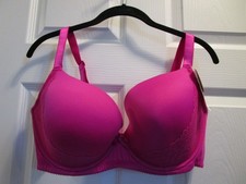 PARFAIT CASEY PADDED PLUNGE UNDERWIRE T-SHIRT BRA IN FUCHSIA ROSE SIZE 38FF