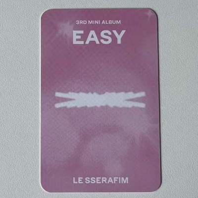 LE SSERAFIM HUH YUNJIN 3rd Mini Album EASY MUSIC PLANT Fansign