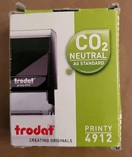 Trodat Inking Rubber Stamp-Live, Laugh, Love Don't Be A D*head-Green Novelty