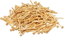 300 Pack Bamboo Golf Tees in Bulk