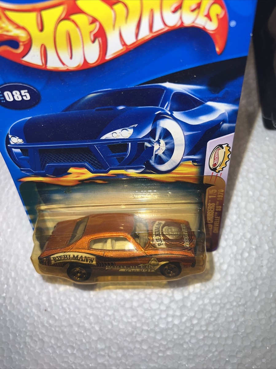 Hotwheels 1/18 【未開封品】1970 chevelle＋dodge HOT WHEELS 1970 Chevelle SS Root beer Carbonated Cruisers