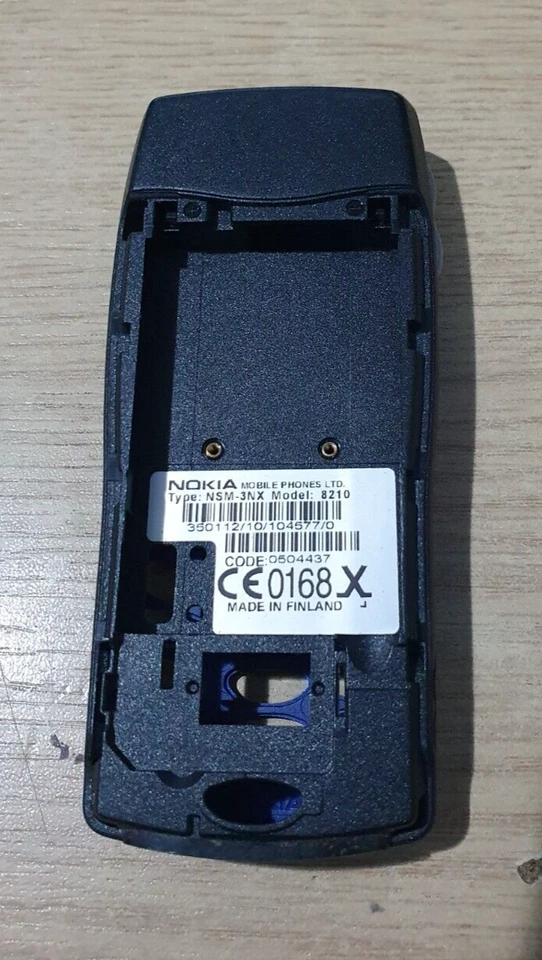 Carcasa Carcasa Fascia Frontal Azul Original Nokia 8210 Chasis Grado A/B Foto 2 de 4