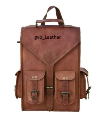 Rajasthan Tour Bandolera Vintage Hombre MALETA DE VIAJE De Cuero