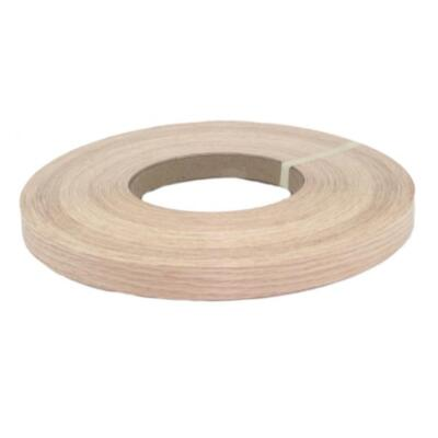 #ad Red Oak 3 4quot; X 50#x27; Roll Peel and Stick Wood Veneer Edge Banding Strong Adhesive $31.95