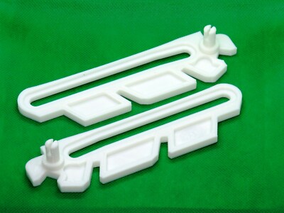 Soporte Pared Para Ventana De Sótano Repuesto | Compatible Con Mea Mealon Mealuxit | Fabricado En Alemania | Blanco