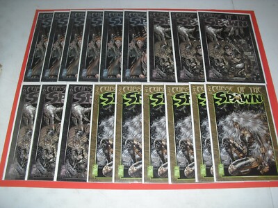 Lot of 18 Curse of Spawn issues 5 6 & 7 (all X6) all around VF/NM! Image 1-29