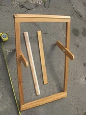  Old  Wooden Sweden tapestry  Weaving Loom 30"