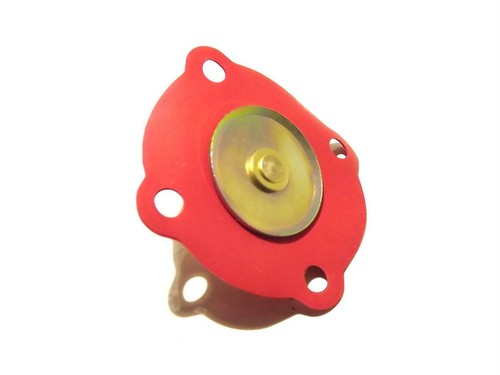 Bomba carburador Dellorto 40/45 DHLA diafragma 7515 rojo doble capa - Imagen 3 de 6