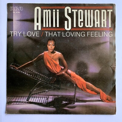 Amii Stewart  Try Love / That Loving Feeling 1985 45 Runden Neu