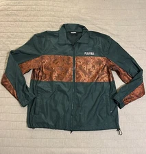 Pleasures Waterproof Nylon Windbreaker Track Jacket M Medium