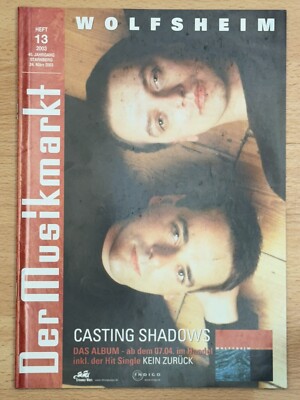 Der Musikmarkt, Fachzeitschrift; 24.3.2003  Heft 13 WOLFSHEIM - Casting Shadows