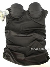 Victoria's Secret VS Classic Tankini Push Up Swim Top Black