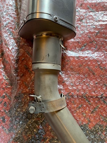 Suzuki GSXR1000 K7/K8 Quill Tri Oval Exhaust + Link Pipe - Picture 9 of 10