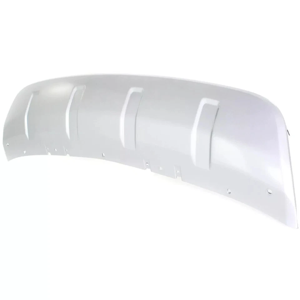 Nueva cubierta de parachoques plateada texturizada delantera inferior para Mitsubishi Outlander 2007-2009 Foto 2 de 4