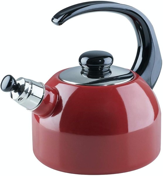 Riess FlöTenkessel Plus 2 L Rubinrot Emaille Wasserkocher Wasserkessel Teekocher-image