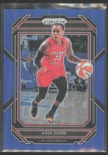 2023-24 Panini Prizm WNBA Blue Asia Durr /175 Atlanta Dream #13