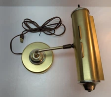 Vintage DESK Lamp Mid Century Modern Hollywood Regency Patina Brass Corded