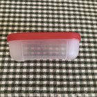 Tupperware Smart Dial Container Freezer Safe 4oz 110mL Red Lid 4160C-1 4154C-2 — photo 3