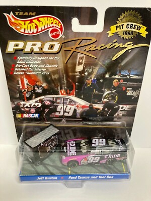 Hot Wheels Mattel #99 Pro Racing Jeff Burton Ford Taurus & Tool