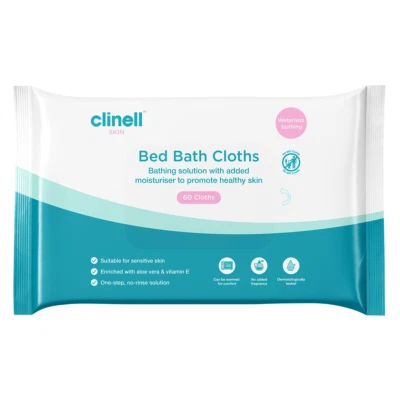CLINELL Carell Body Care Wipes 60