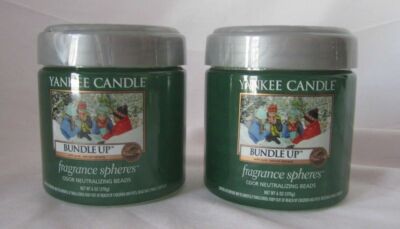 Lot of 2 Yankee Candle FRAGRANCE SPHERES Odor Neutralizing Beads  U Pick Scent
