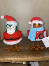 Target Wondershop Featherly Friends Dapper Crinkle Holiday Bird Set 2023