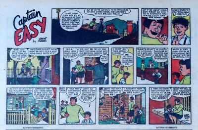 Captain Easy by Leslie Turner - Lot of 4 color Sunday comics from June ...