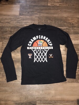 Texas Tech/Virginia National Championship Final Four L/S T Shirt