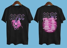 NEW ACDC Stiff Upper Lip Tour 2000 2001 Gift For Fan All size T-Shirt AGG55